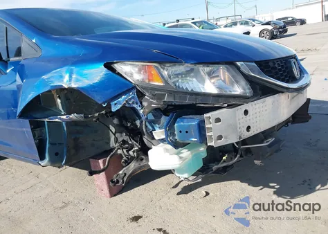 2014 Honda Civic Ex z USA, uszkodzony, nr VIN 19XFB2F89EE225612